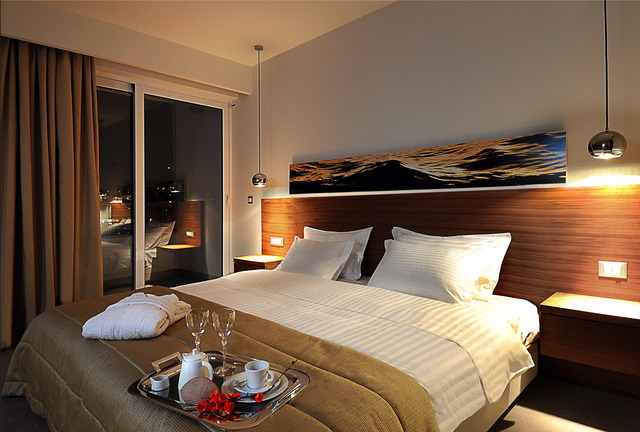 Lucy Hotel Kavala - cameră superioară cu vedere la mare